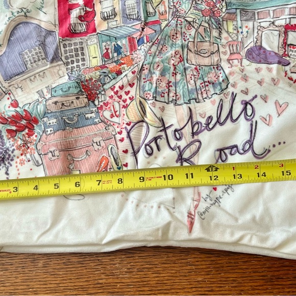 Square 17”x17” pillow case LONDON - Picture 3 of 6